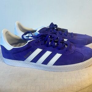 Adidas Purple Sneakers with White Accents